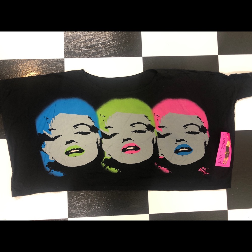 RARE BETSEY JOHNSON WARHOL BIGGIE TEE